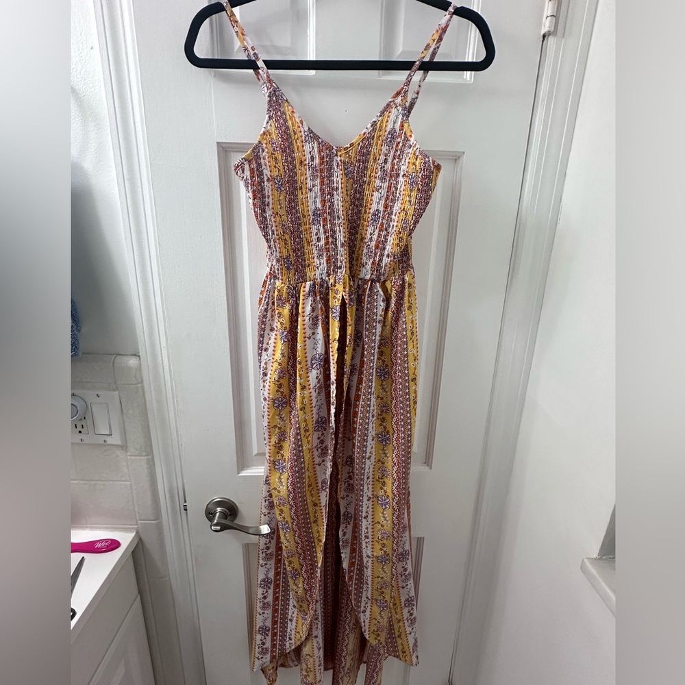 NWOT Split Front Flowy Summer Top